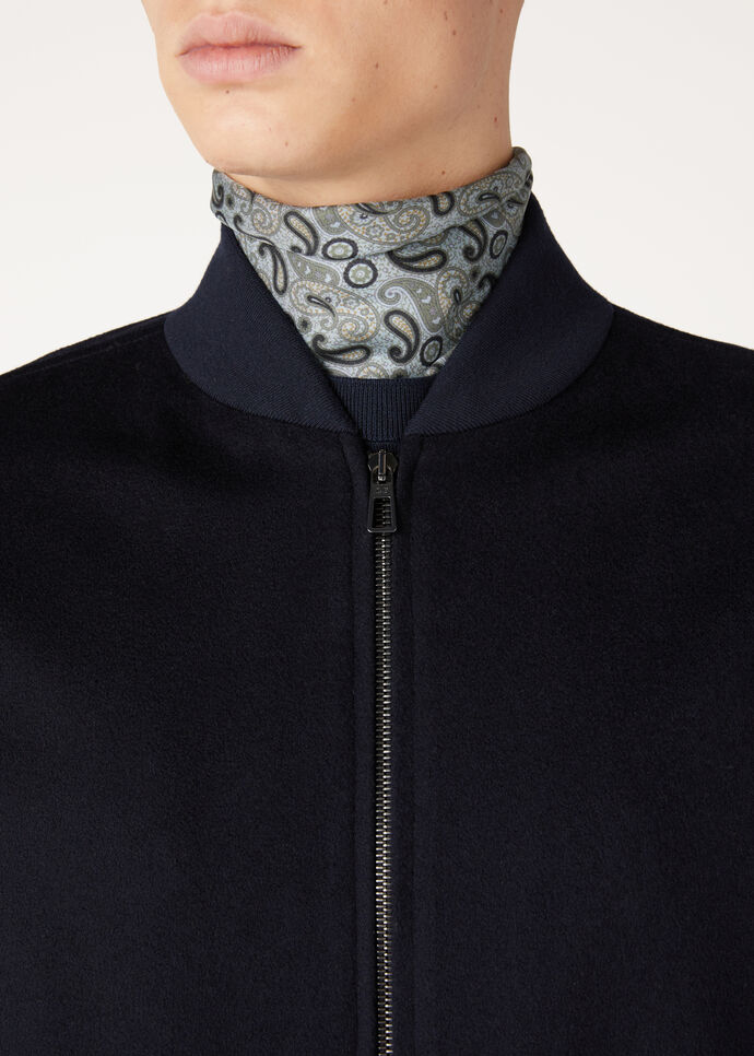 LP Ivy Bomber Jacket Cashmere - Storm System® Navy Blue
