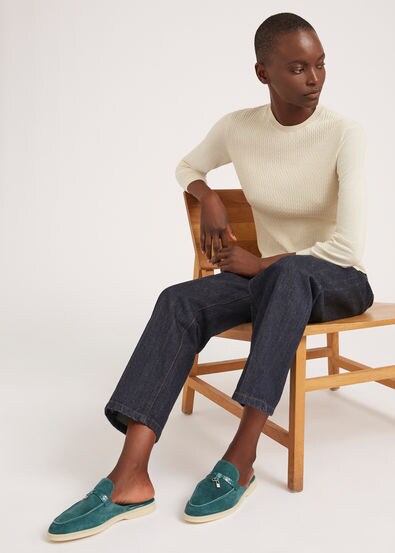 Nautical Charms Walk Babouche Loafers