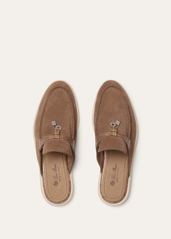 BABOUCHE CHARMS WALK SUEDE ALLIGATOR_FAM5312_H13Z_5