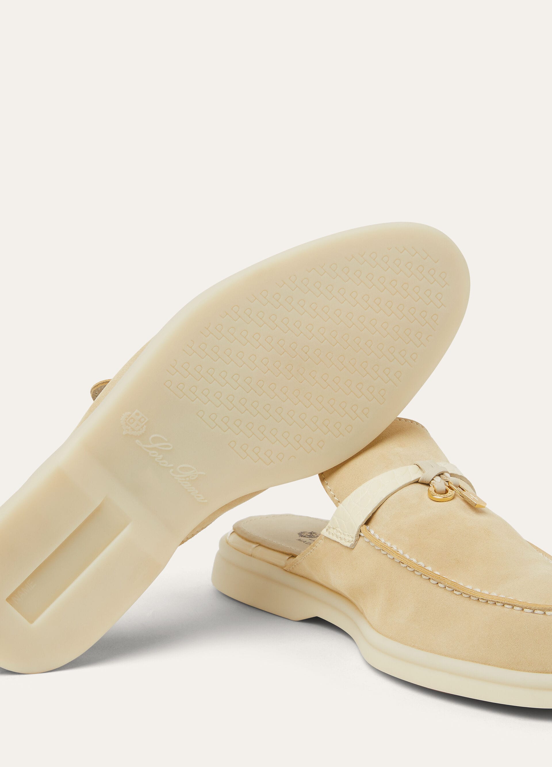 BABOUCHE CHARMS WALK SUEDE ALLIGATOR