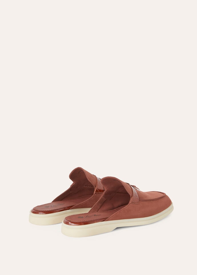 BABOUCHE CHARMS WALK SUEDE ALLIGATOR_FAM5312_P09D_4