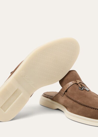 BABOUCHE CHARMS WALK SUEDE ALLIGATOR