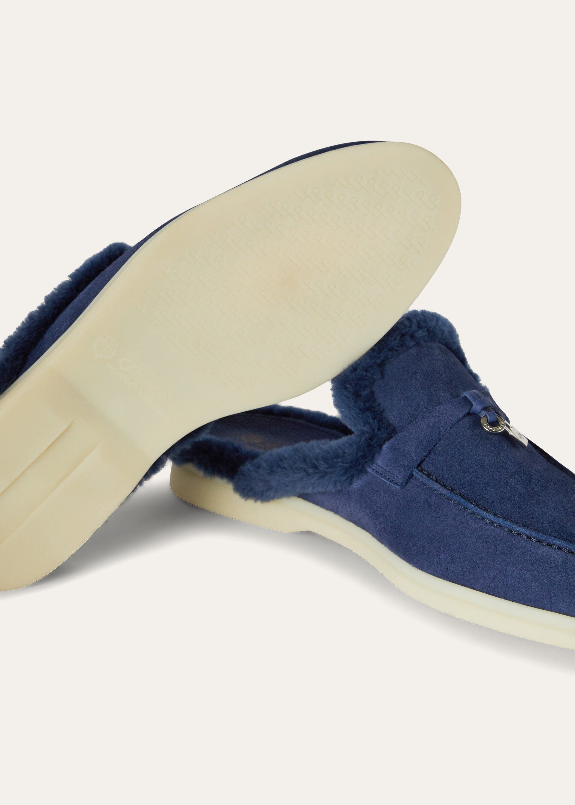 BABOUCHE CHARMS WALK SUEDE FUR