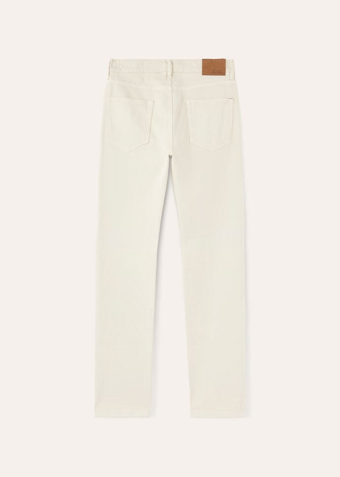 Five-Pocket Trousers Cotton BLURRED BEIGE | Loro Piana CC