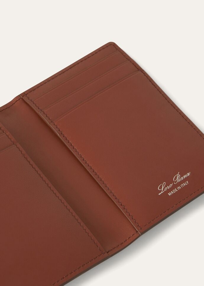 BIFOLD VERTICAL CC HOLDER OSTRICH SADDLE FINISH_FAM5868_H0BC_NR_4
