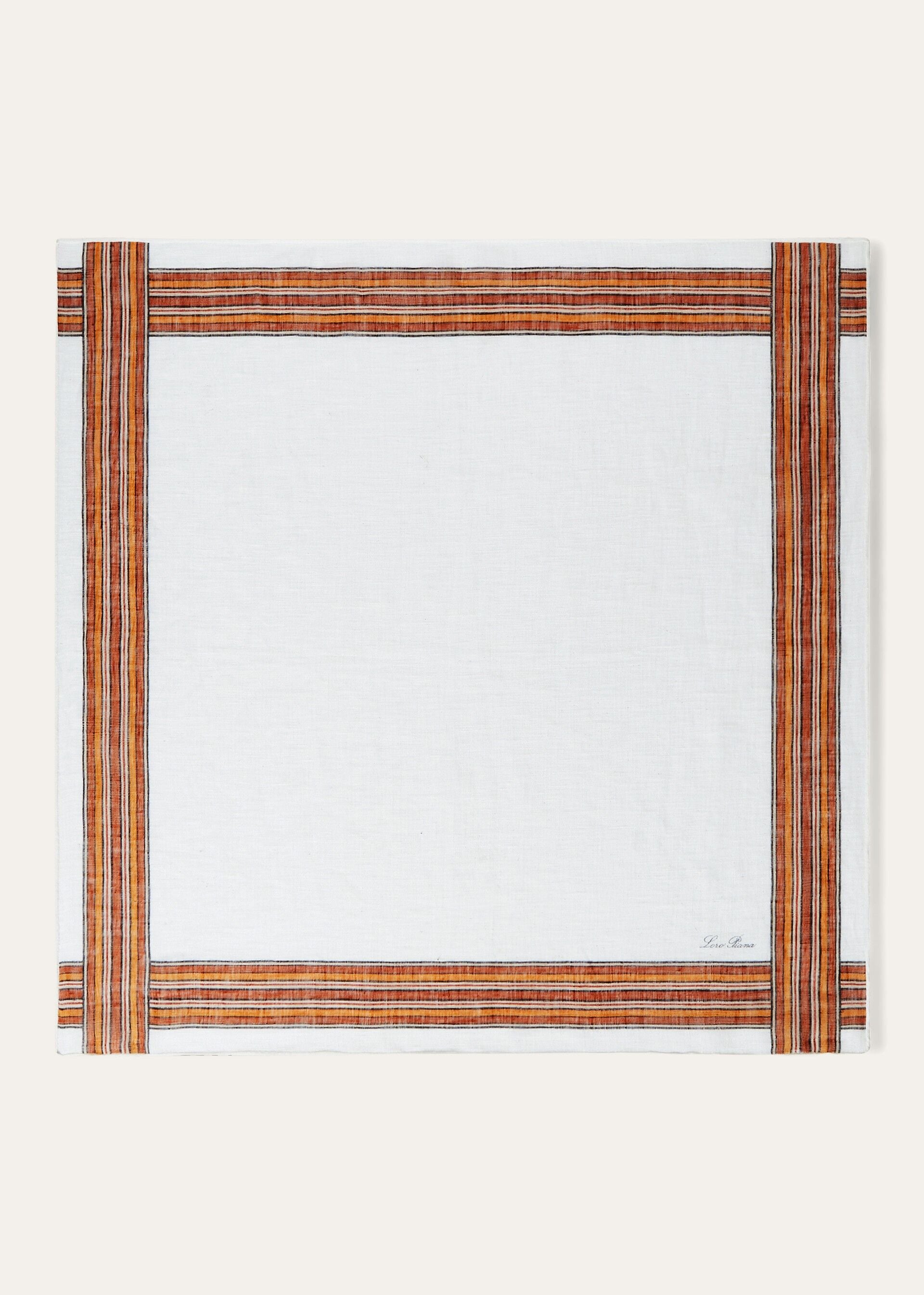 THE SUITCASE STRIPE FOULARD RESORT LINEN