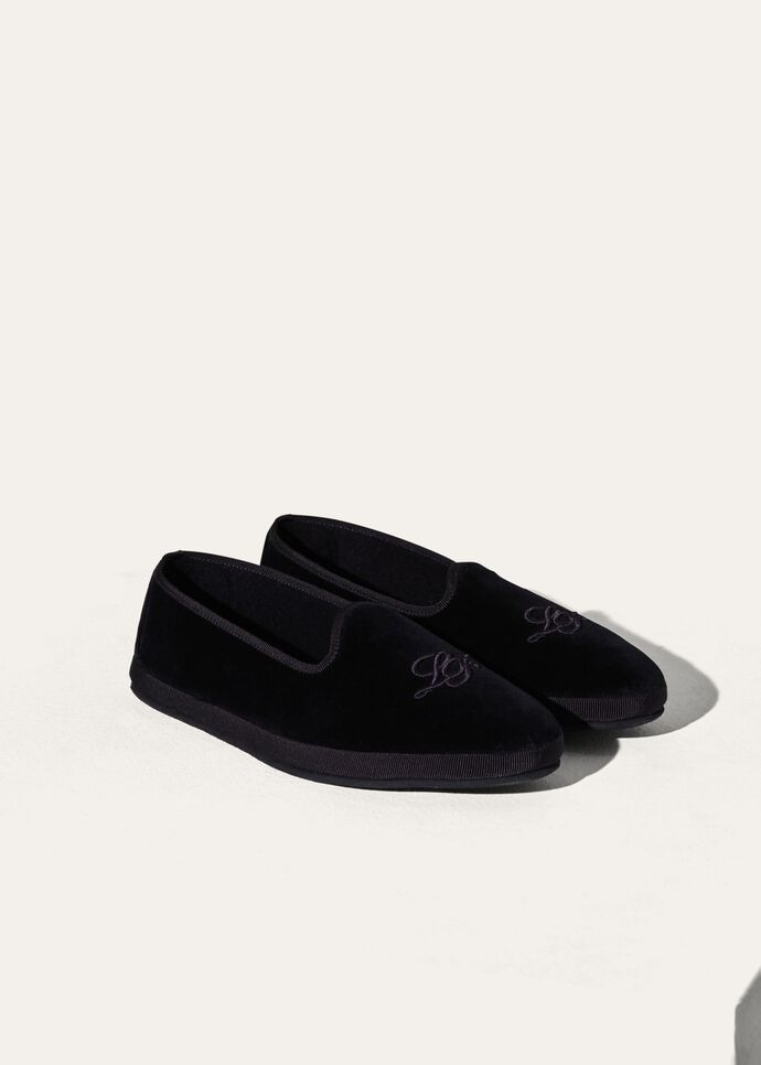 SLIPPERS VENICE LP ANAGRAM VELVET_FAM6380_W000_3