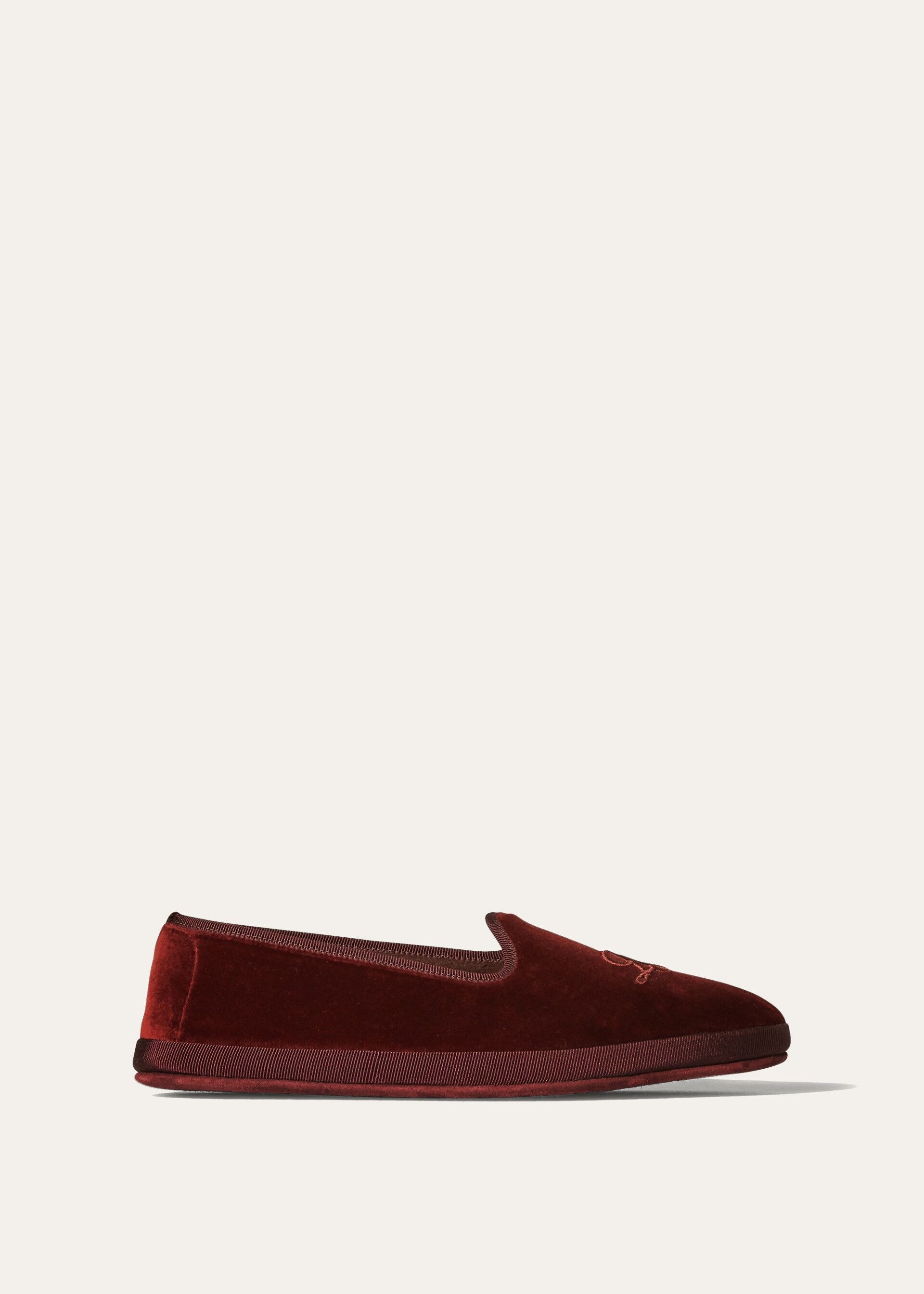 SLIPPERS VENICE LP ANAGRAM VELVET