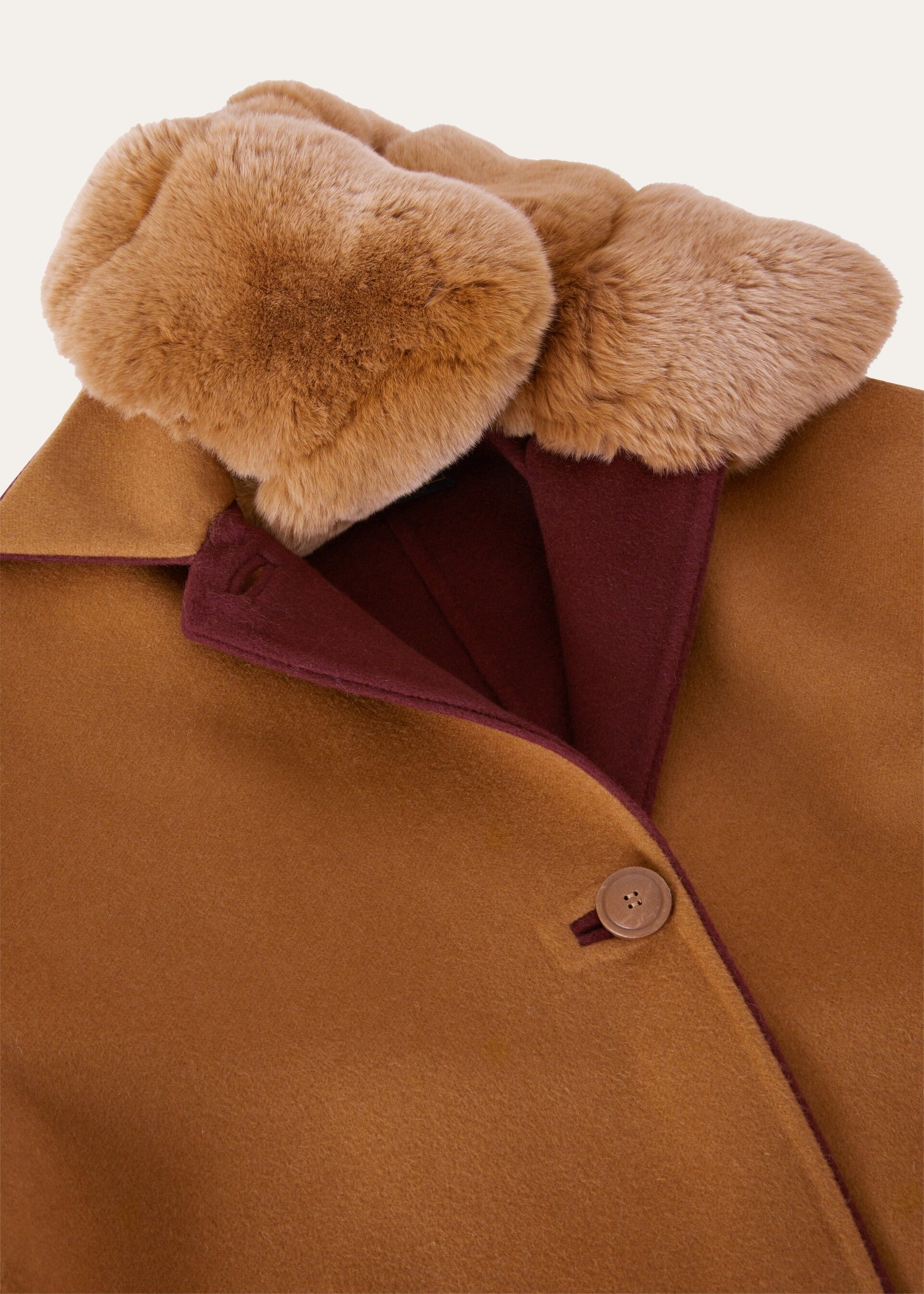 GIUBB ALASTOR FUR DOUBLE VICUNA/ BABY CASHMERE