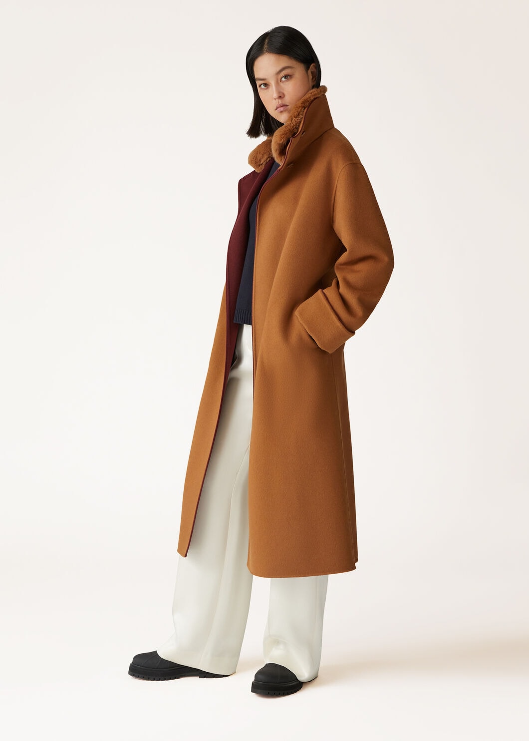 Loro piana women's cashmere coat hotsell