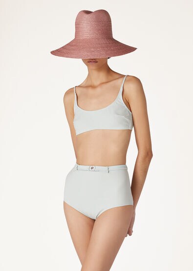 BANDEAU TOP MARINE JERSEY
