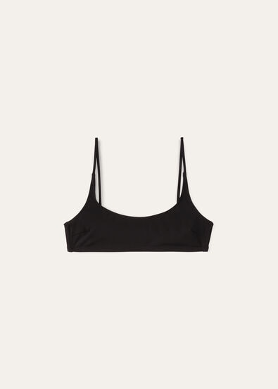 BANDEAU TOP MARINE JERSEY