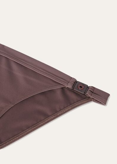 BIKINI BOTTOM SIDE LOCK MARINE JERSEY