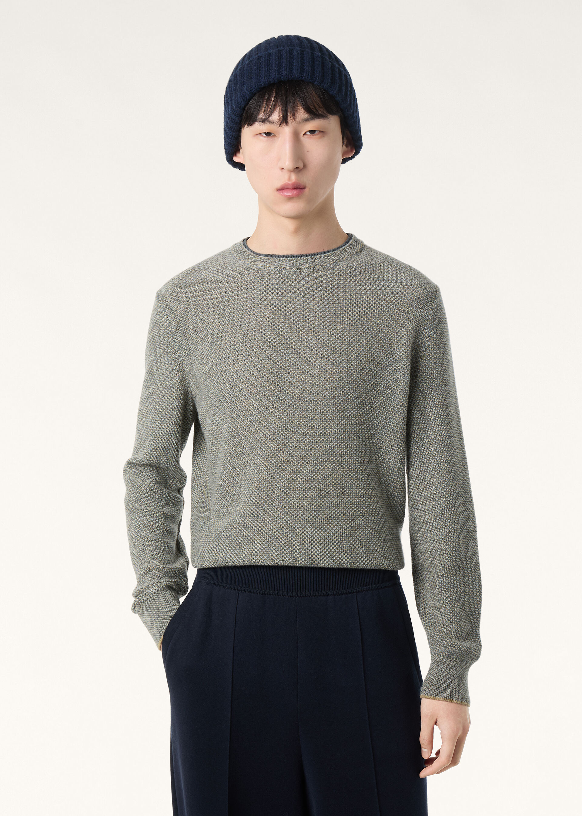 VARALLO CREWNECK SWEATER BABY CASH GG 12