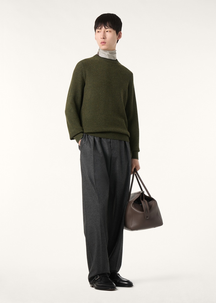 VARALLO CREWNECK SWEATER BABY CASH GG 12_FAM7601_J1ZK_1