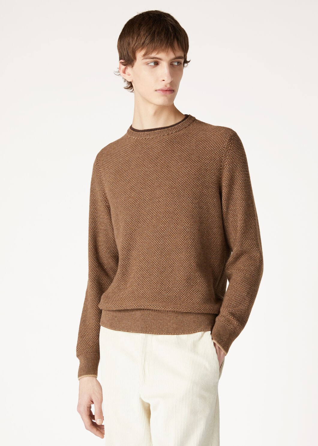 Loro Piana Men's Baby Cashmere Full-Zip Sweater | Neiman Marcus