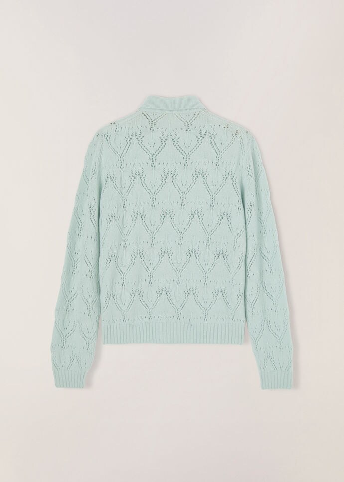 Cardigan Cocooning-Seta, Cashmere