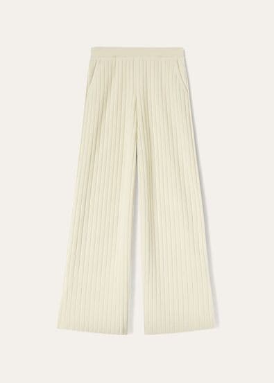 Lago Sirio Pants in Baby Cashmere Shea Butter | Loro Piana