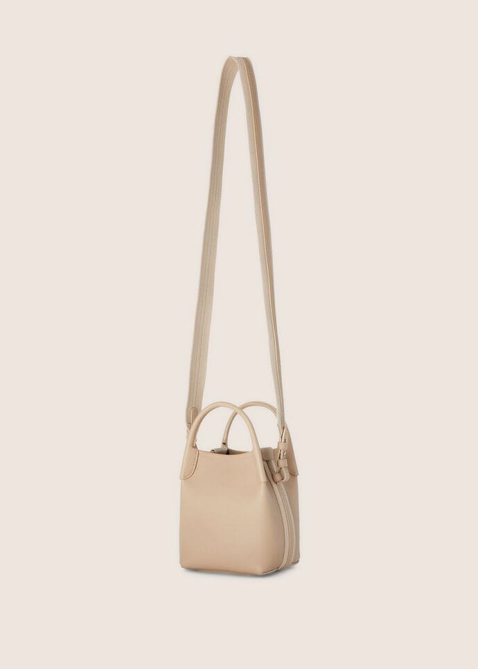 Micro Bale Bag-Calfskin