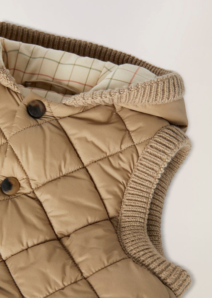 Ricky Gilet-Technical Fabric