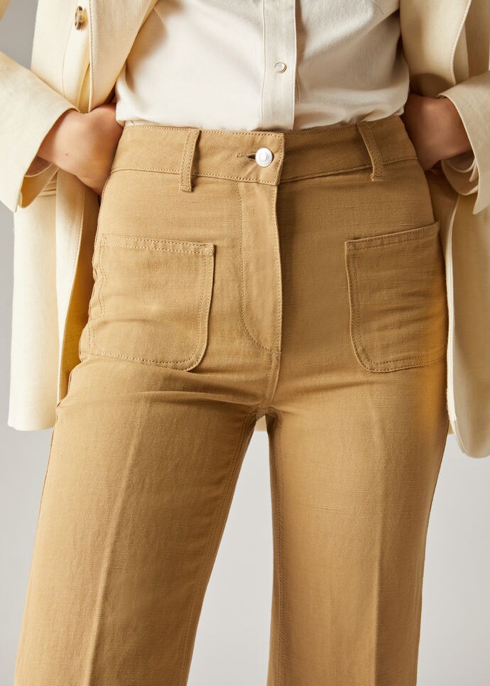 Danbeth Pants-Cotton, Linen