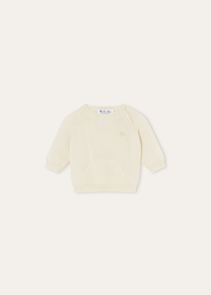LOVELY CREW NECK SWEATER BABY CASH GG 12_FAM8885_105M_1