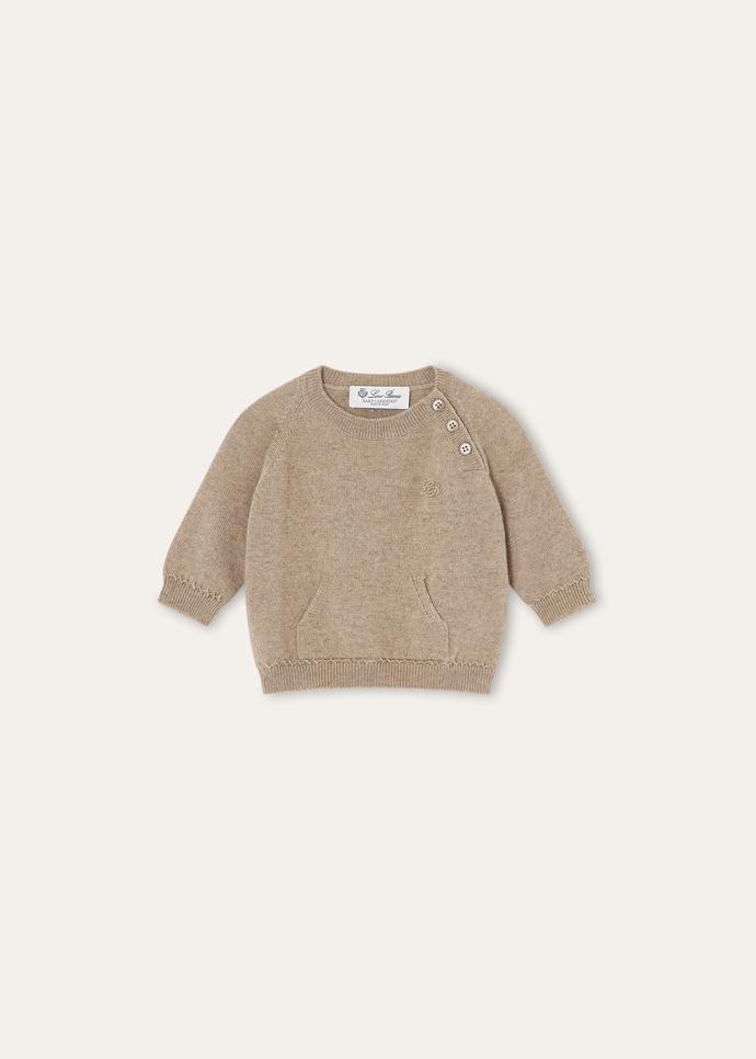 LOVELY CREW NECK SWEATER BABY CASH GG 12_FAM8885_D0D3_1