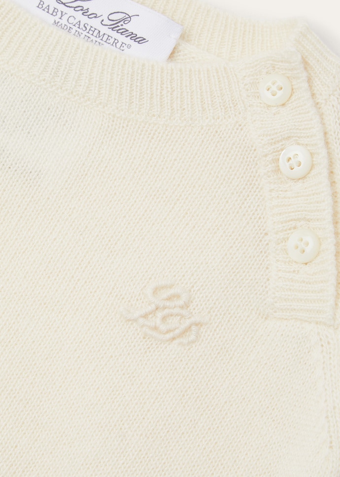 LOVELY CREW NECK SWEATER BABY CASH GG 12_FAM8885_105M_3