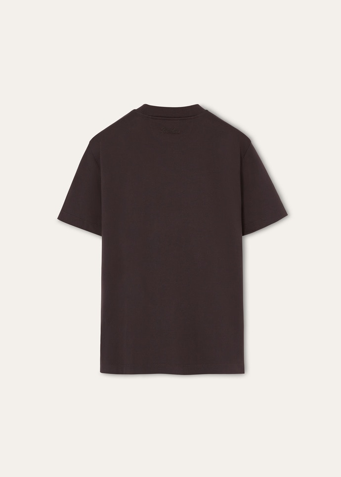 送料関税込★LORO PIANA★Ray コットンジャージー Tシャツ Ray T-Shirt Cotton Vintage Brown | Loro Piana US