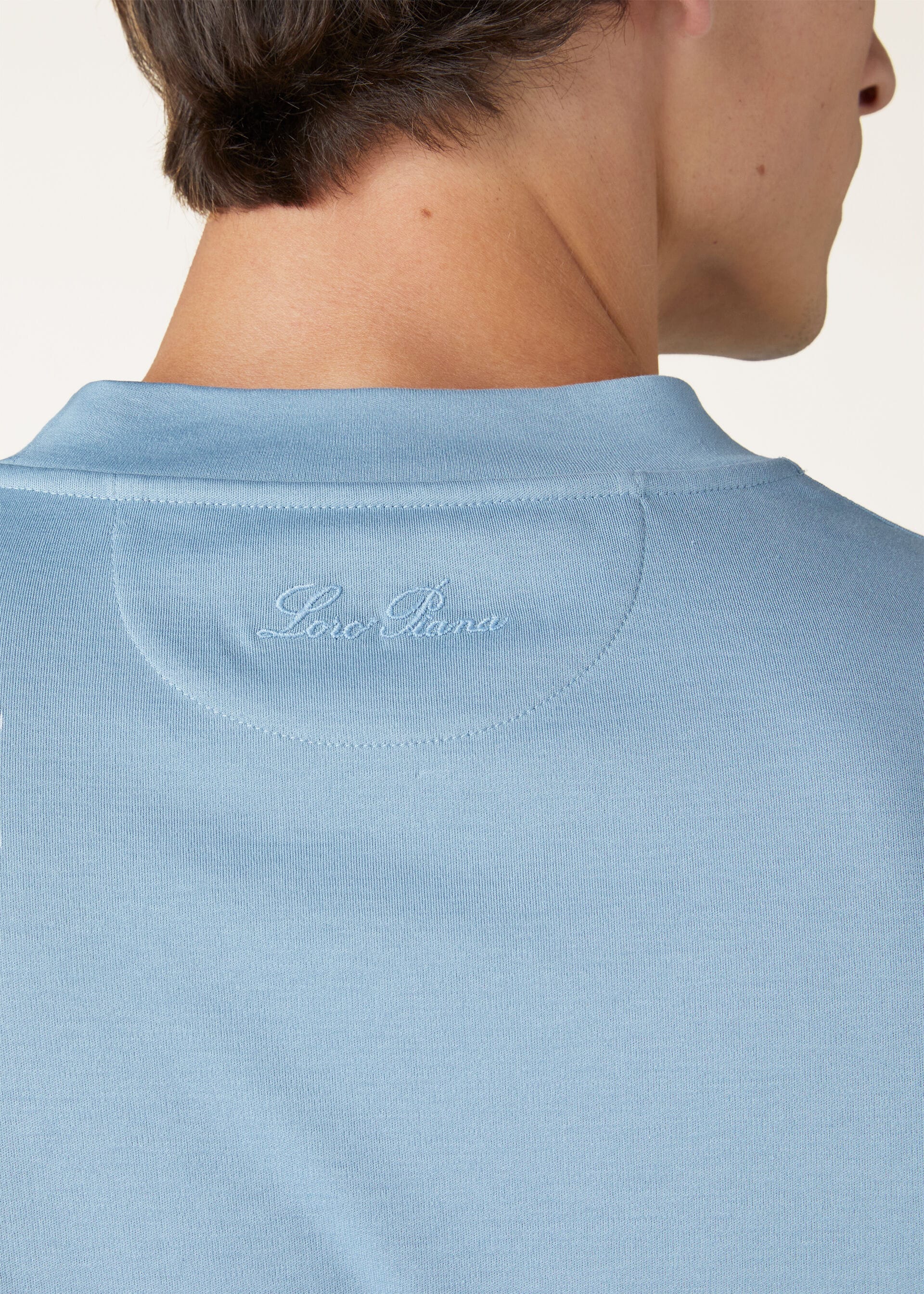 TShirt Cotton Blue Bell Loro Piana AE