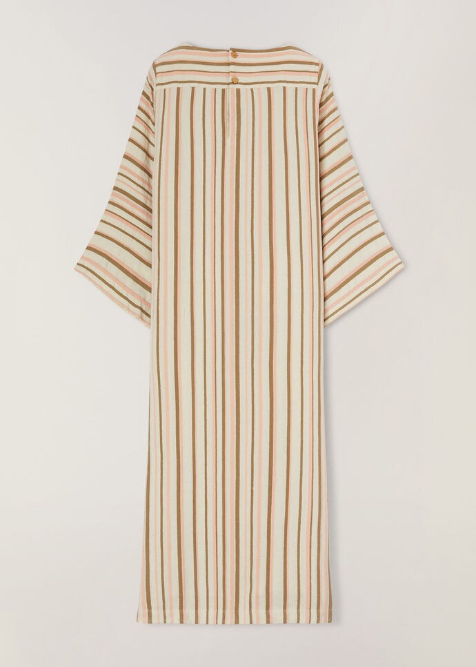 Veronica Dress-Cotton, Linen