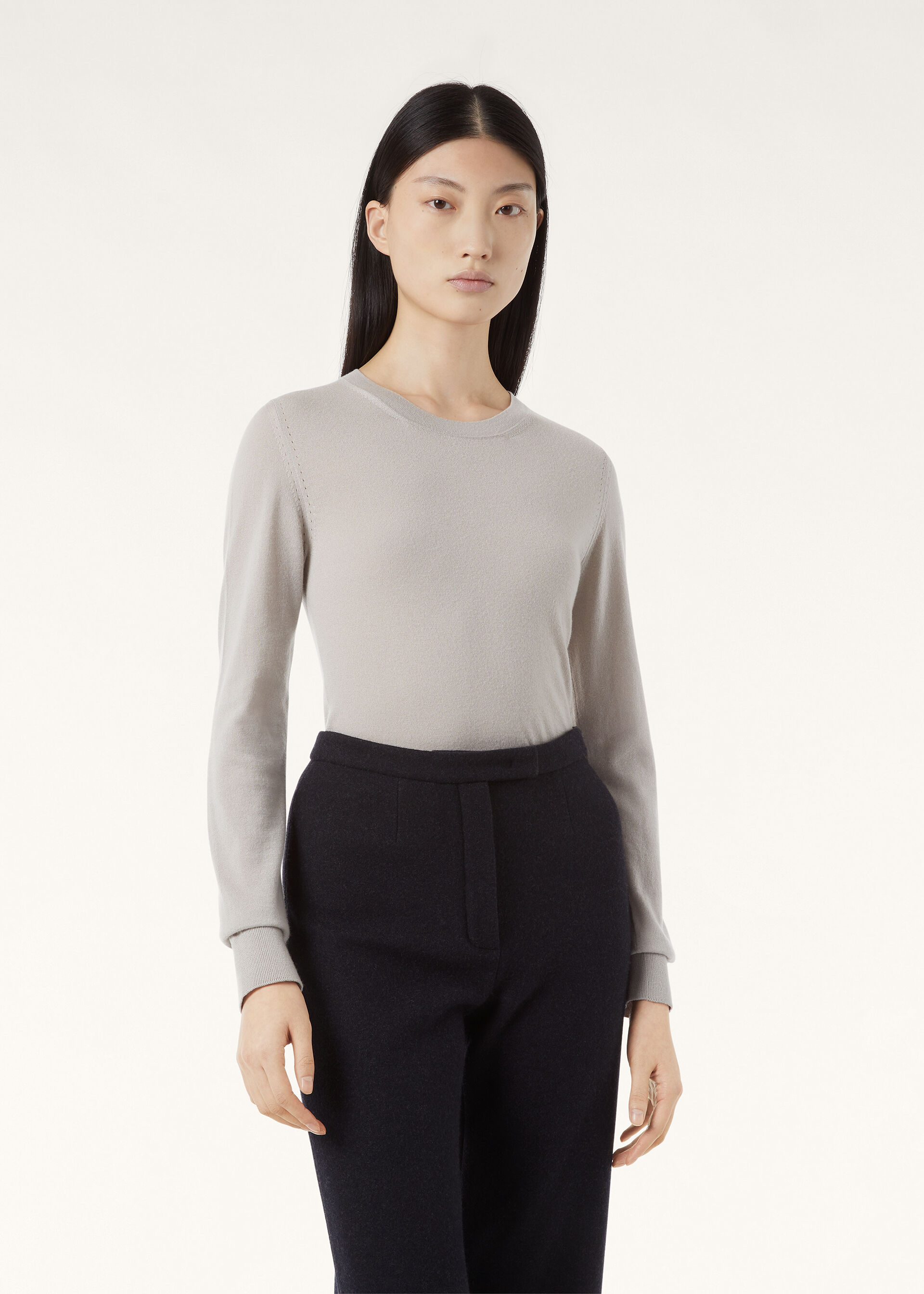 PIUMA CREWNECK SWEATER TOP CASH GG 18