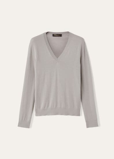 NEO PIUMA V NECK SWEATER CASHMERE GG 18