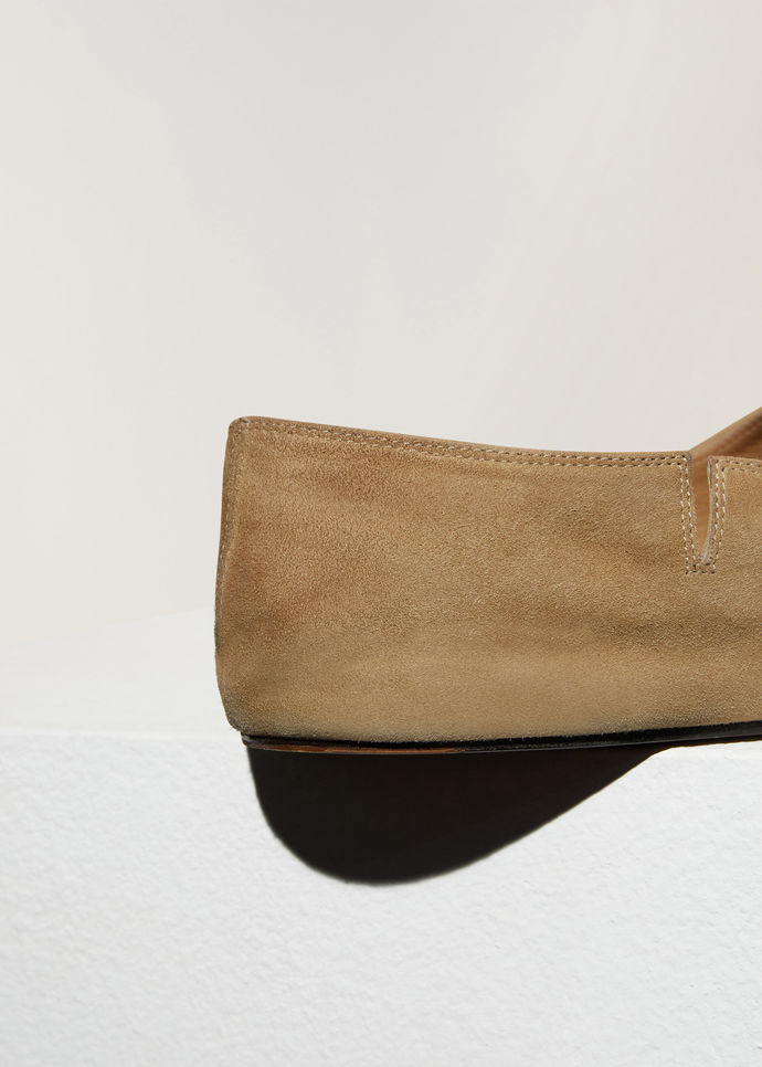 Gravina Loafers-Suede Goatskin