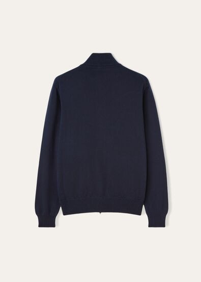 CLASSIC BABY CASHMERE BOMBER SWEATER ZIP GG 12