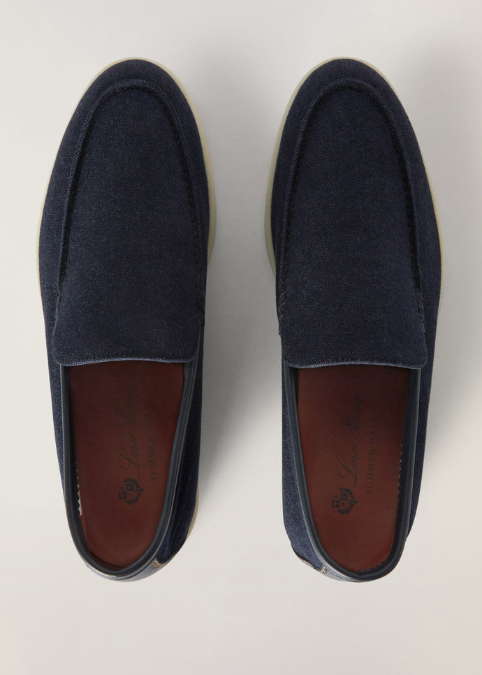 Summer Walk Loafers-Cotton, Cashmere, Virgin Wool