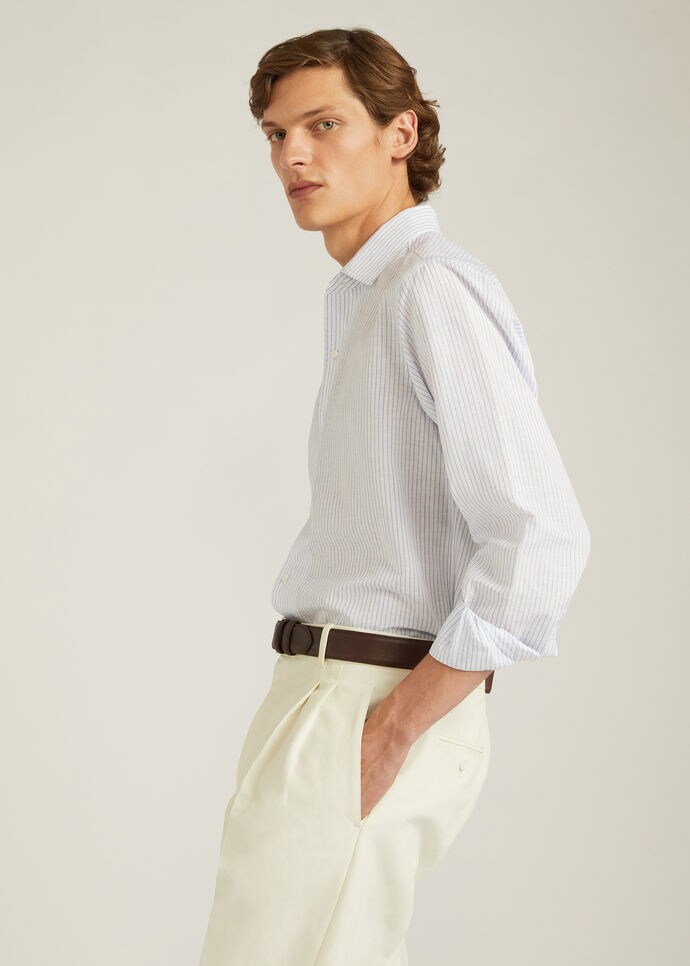 Camicia Andrè Sartorial-Cotone, Lino