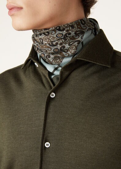 ANDREW ML JERSEY SUNSET CASH SILK