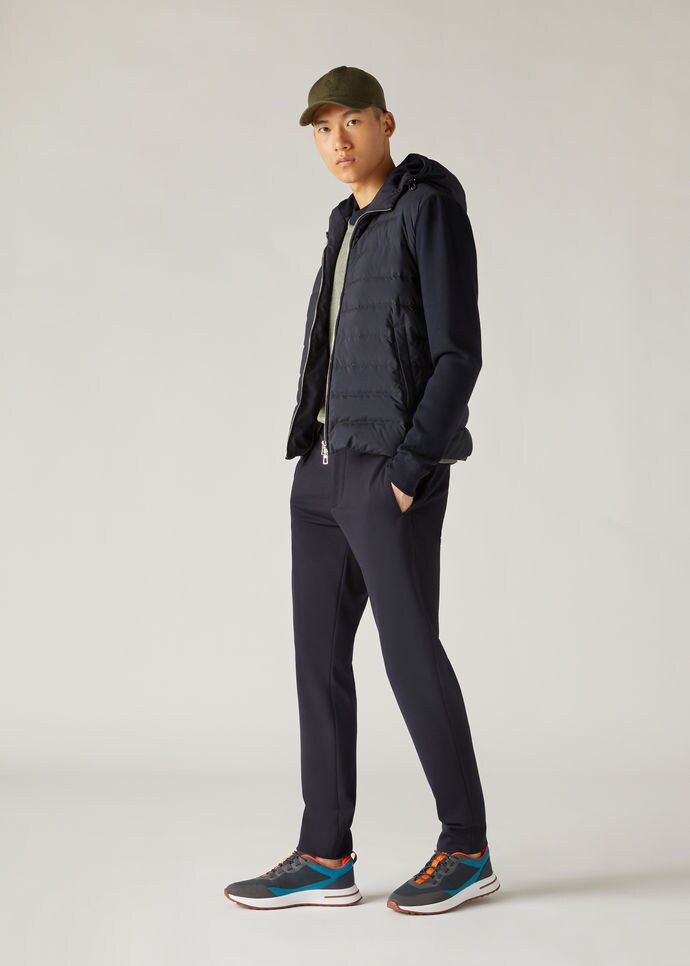 Pantalone Leisure City-Lana Vergine