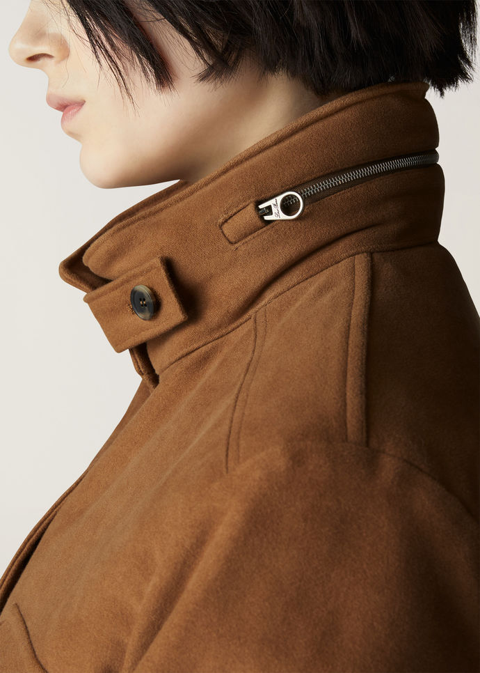 Jacke Traveller-Baumwolle, Cashmere