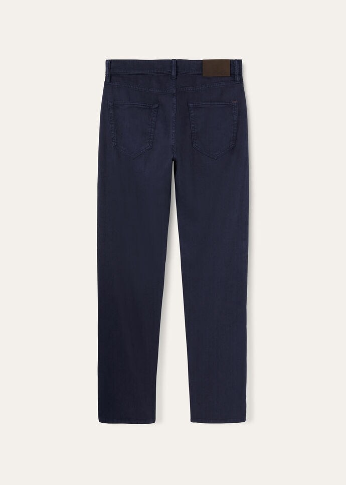 ロロピアーナ　リネン5ポケットパンツ　S-XS Quarona Five-Pocket Pants Linen, Cotton Dusty Rain | Loro Piana