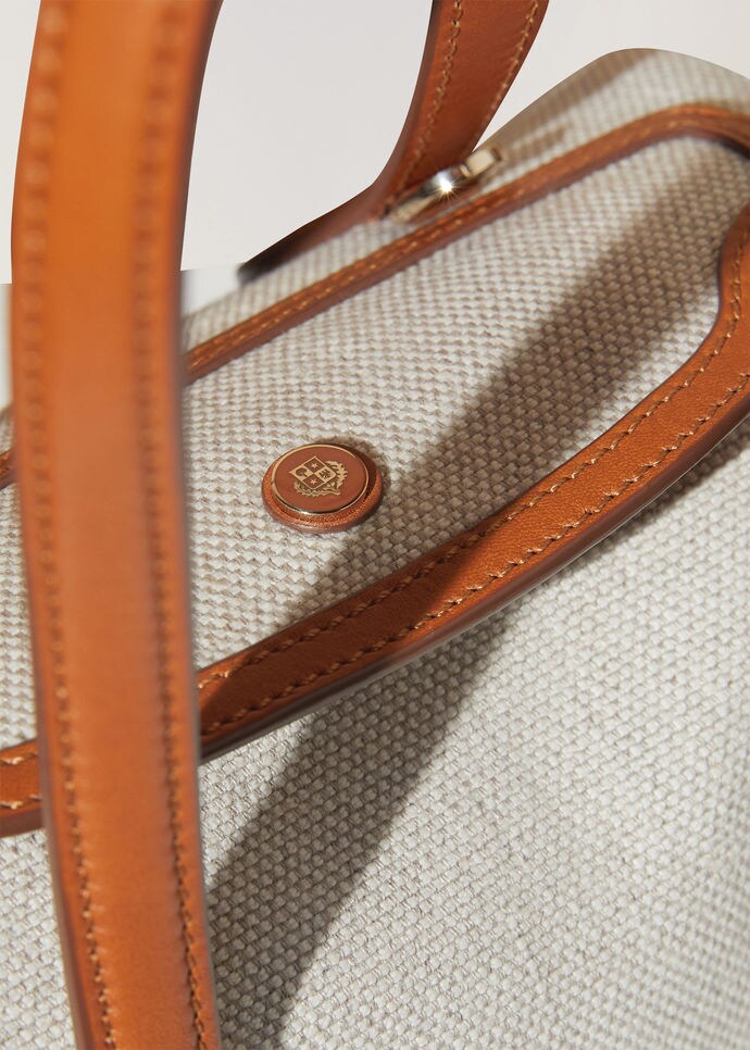Micro Happy Day Bag-Cotton, Linen