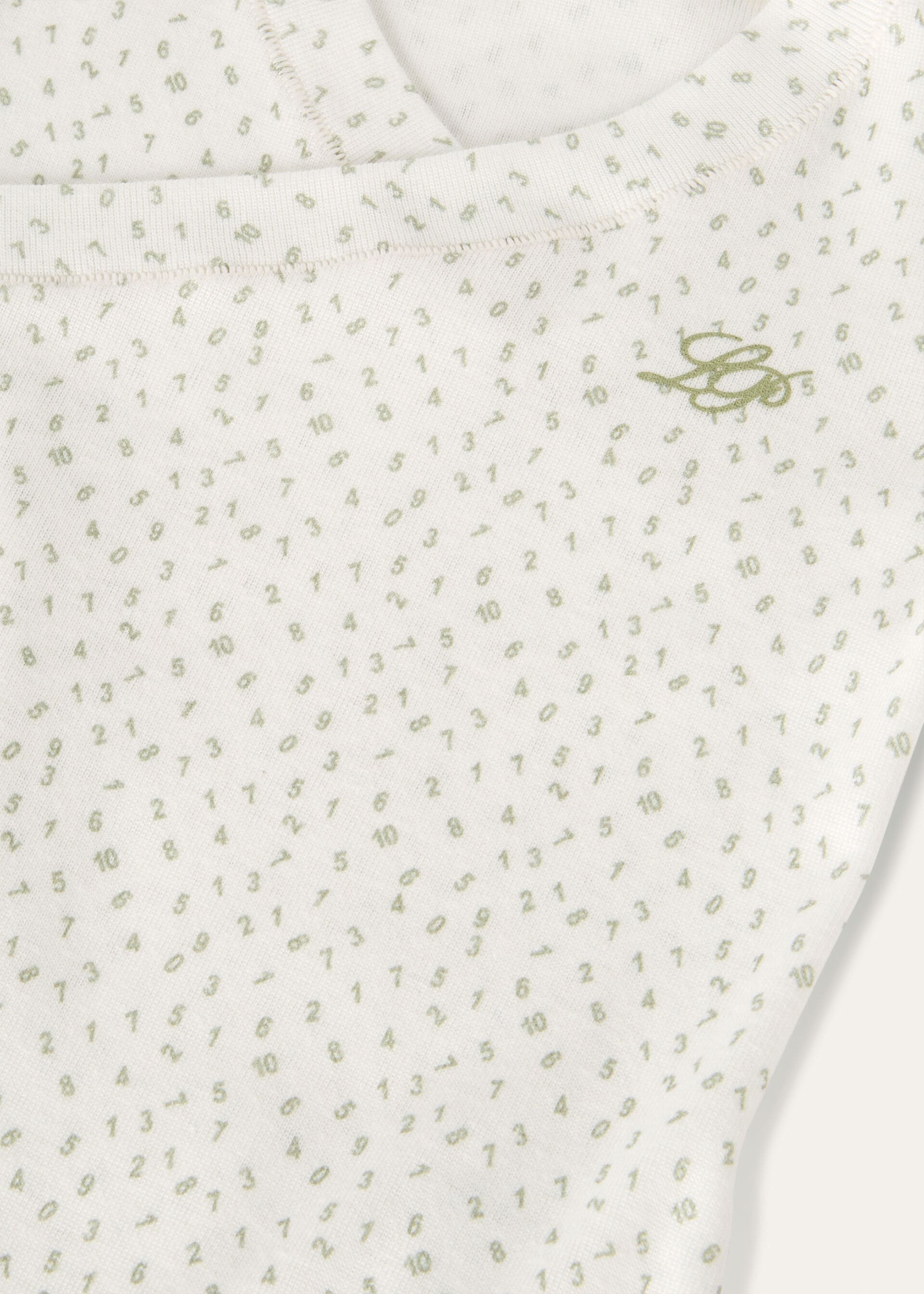 LITTLE NUMBERS BODYSUIT COTTON