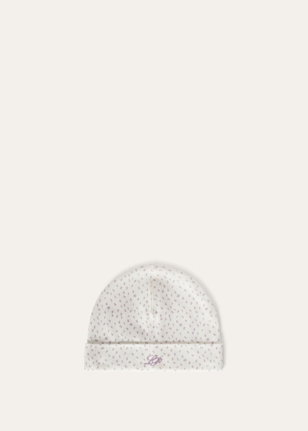 LITTLE NUMBERS BEANIE COTTON_FAN0043_T1K1_1