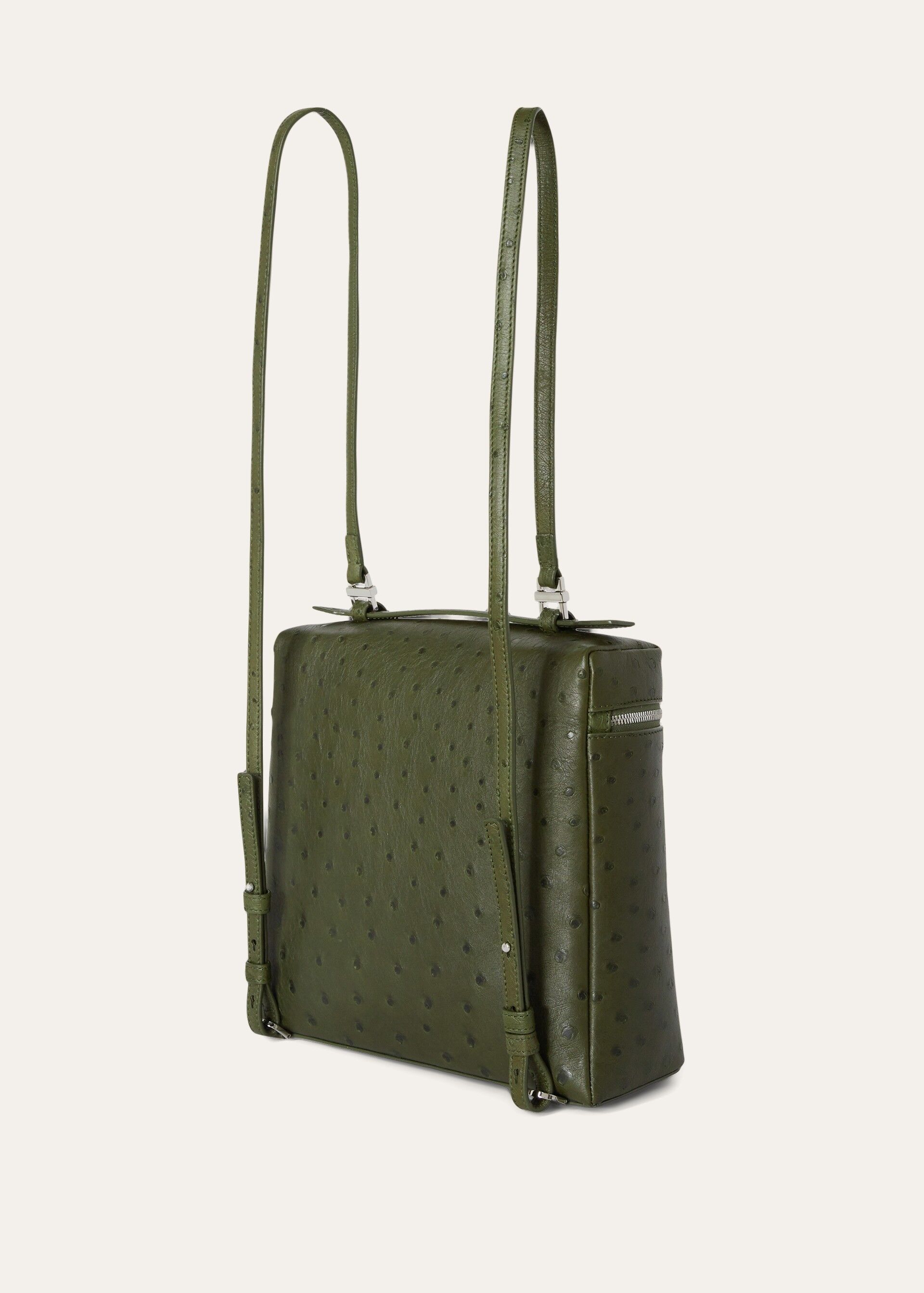 EXTRA POCKET BACKPACK L23,5 OSTRICH SADDLE FINISH