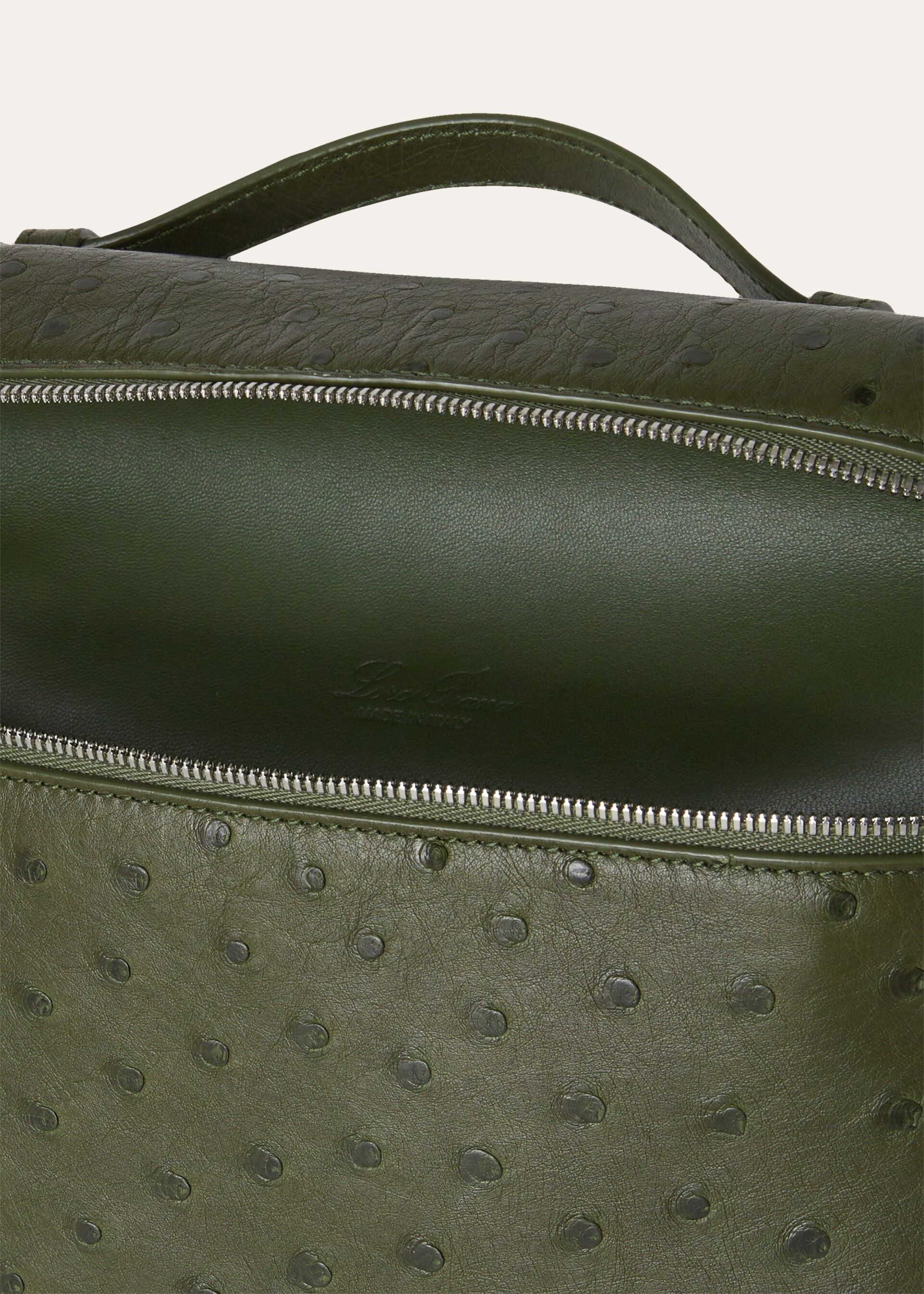 EXTRA POCKET BACKPACK L23,5 OSTRICH SADDLE FINISH