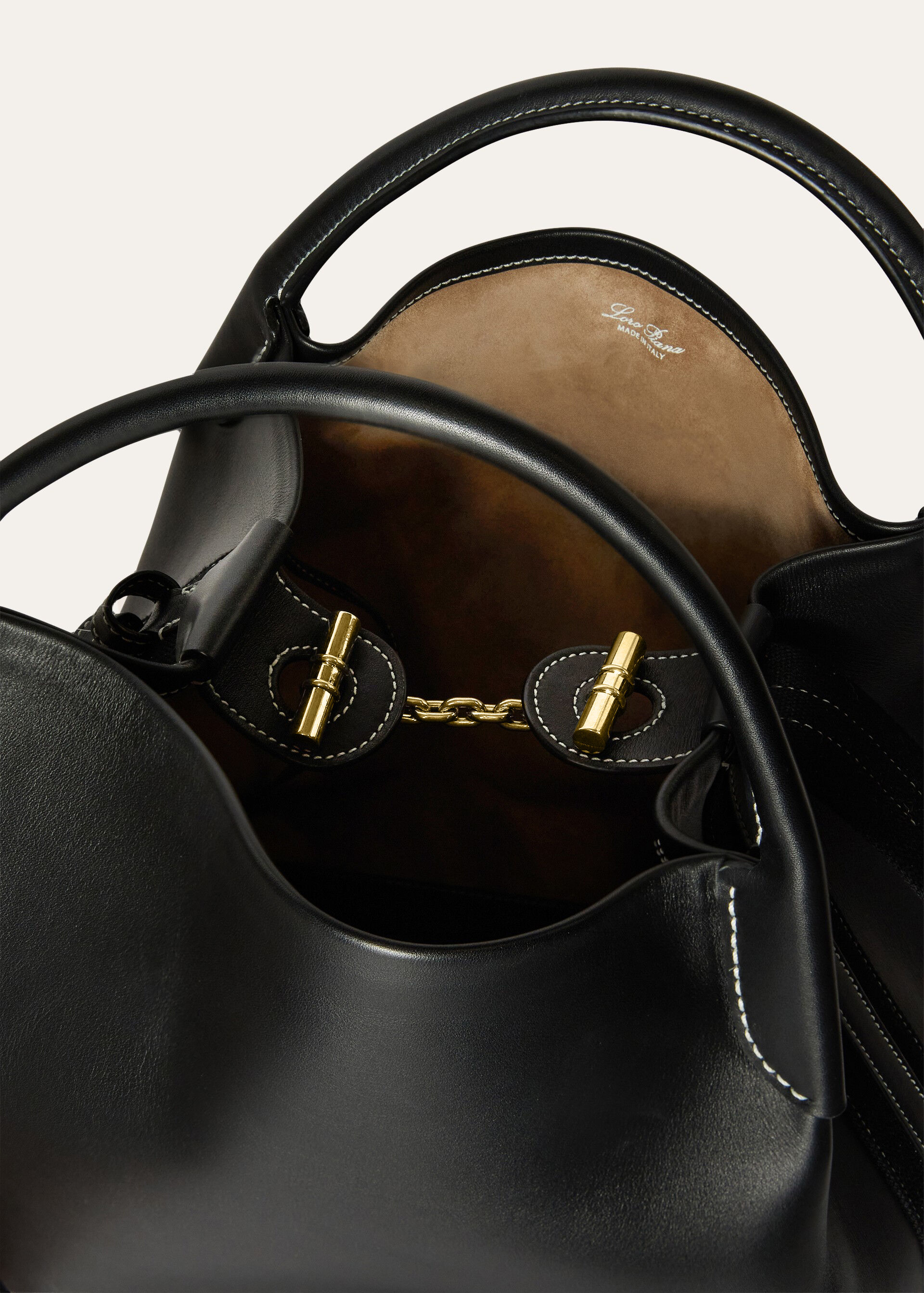 BALE LARGE ROUNDED LEATHER