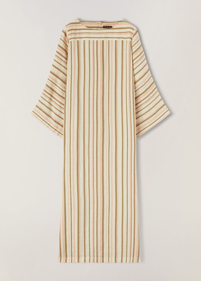 Veronica Dress-Cotton, Linen
