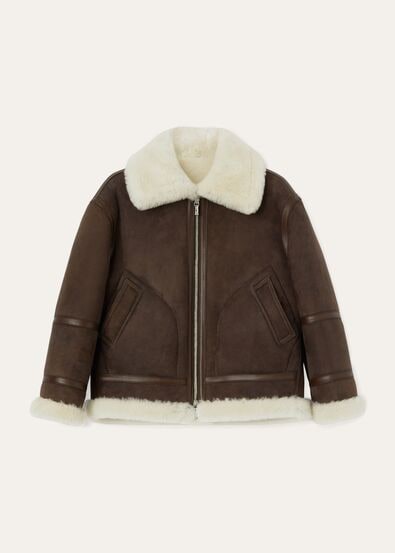 GIUBB. MONTEROSA AVIATOR SHEARLING KID