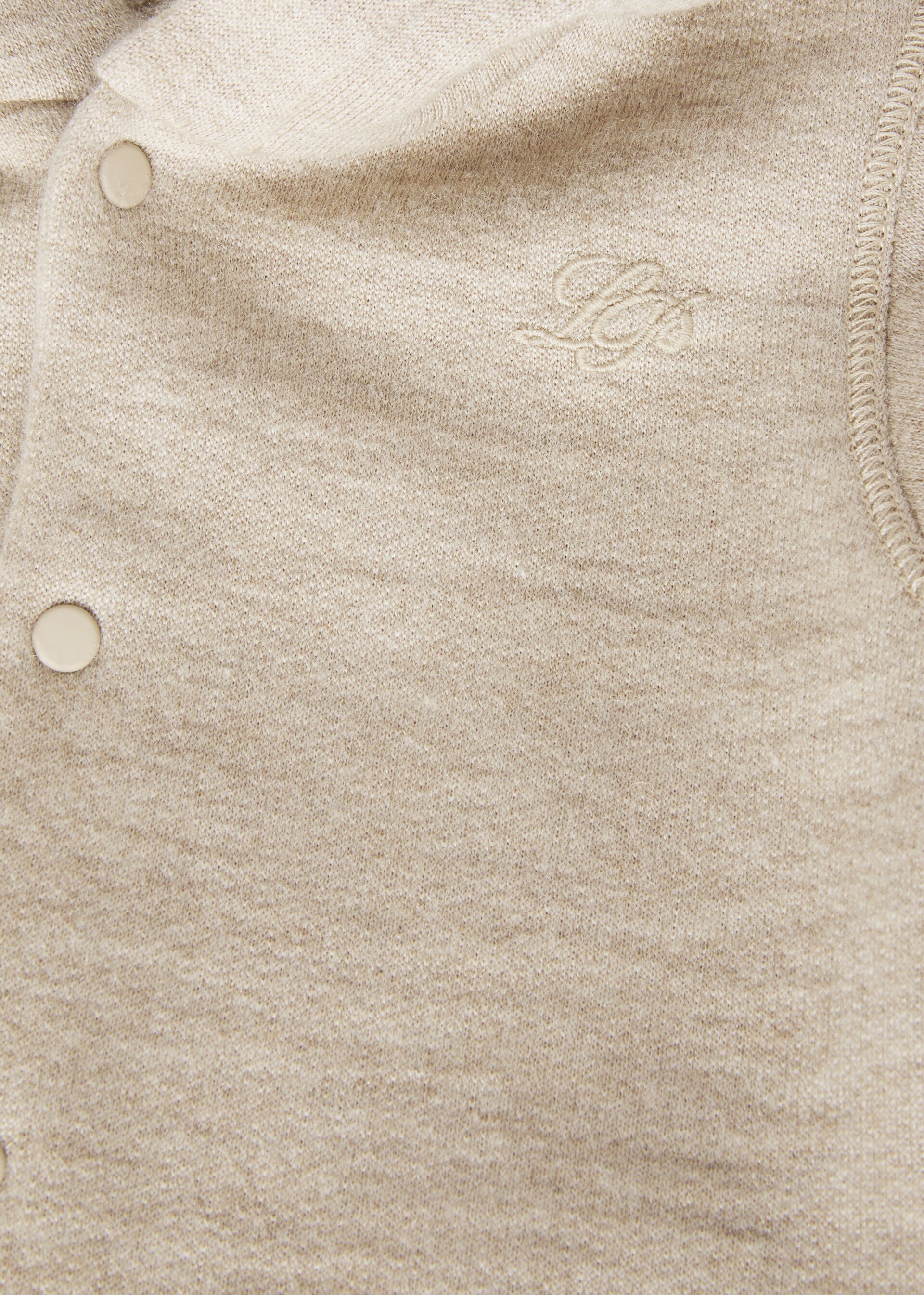 TENDERNESS HOODED BABYSUIT CASH